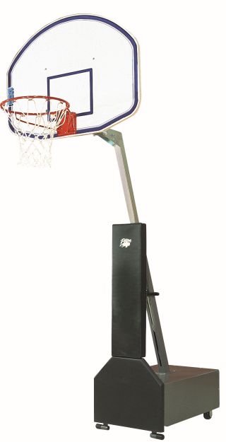 Bison Club Court Portable Basketball System | Basketball Systems Basketball Basketball Systems