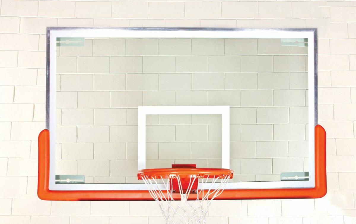 Bison Unbreakable Glass Backboard | Basketball Backboards Basketball Basketball Backboards