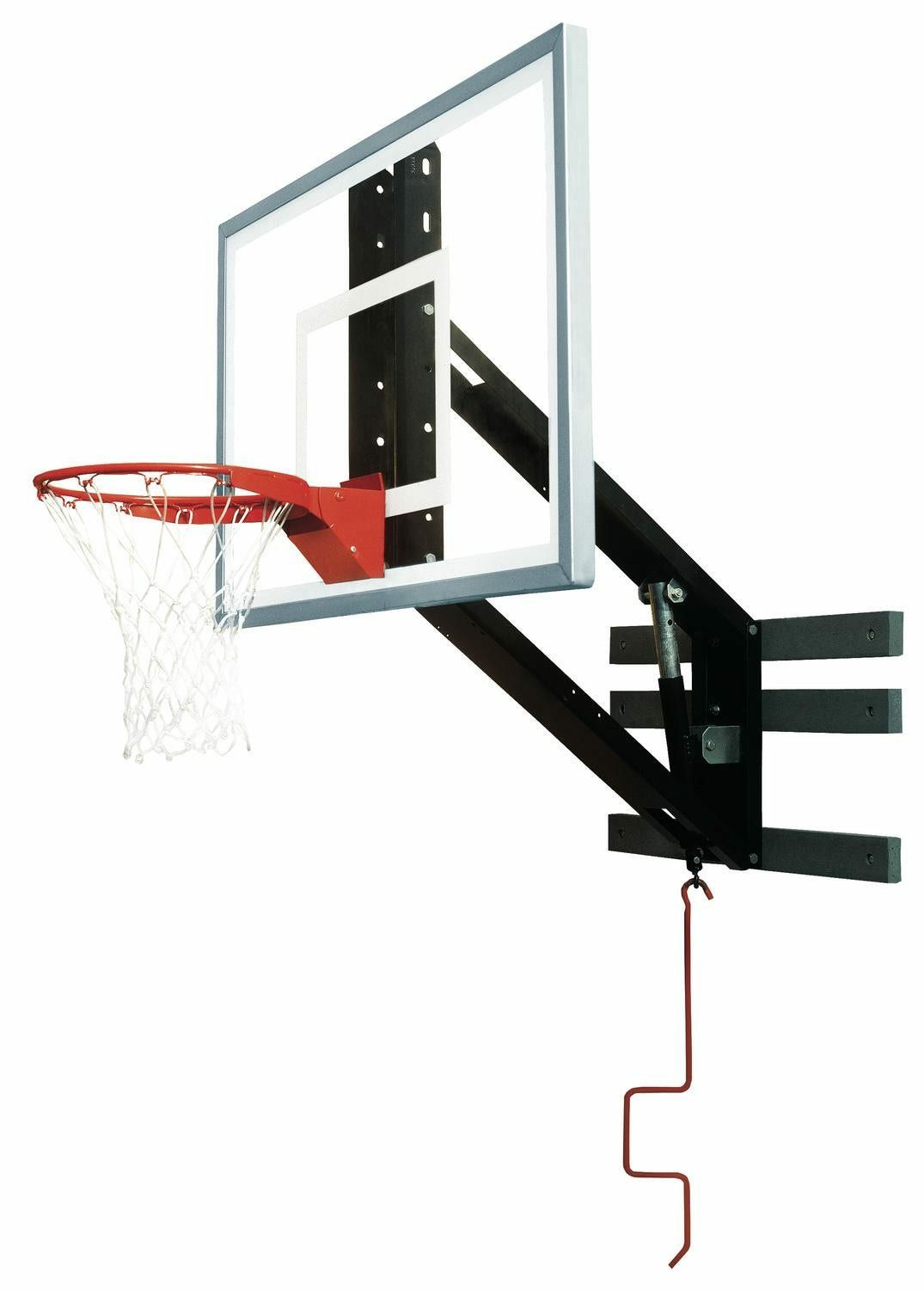 Bison Zipcrank Adjustable Basketball Shooting Station | Basketball Systems Basketball Basketball Systems