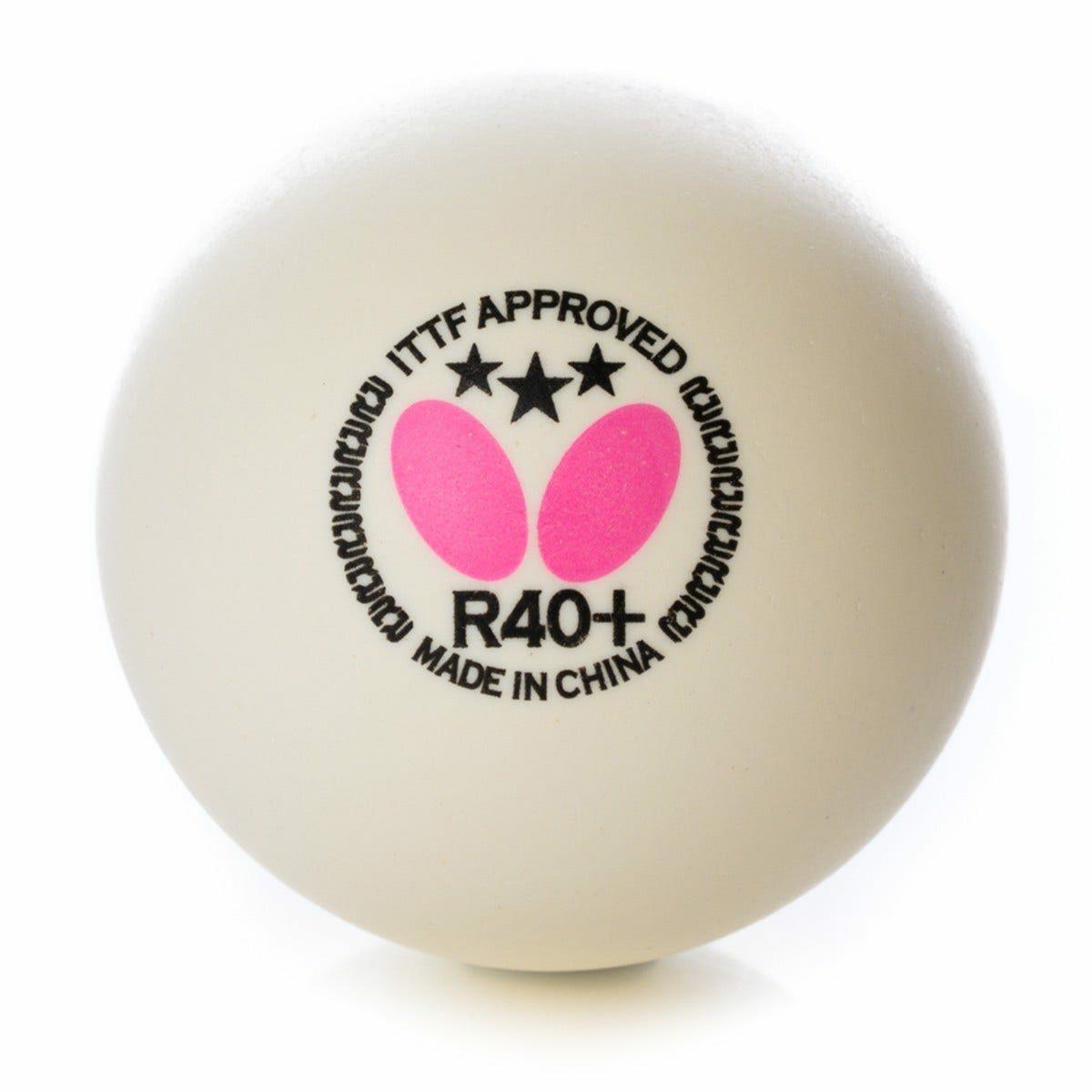 Butterfly R40+ 3 Star Table Tennis Balls | Table Tennis Balls Table Tennis Table Tennis Balls