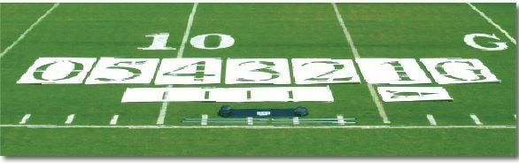 Football Field Marking Stencils | Field Equipment Field Equipment Field Equipment