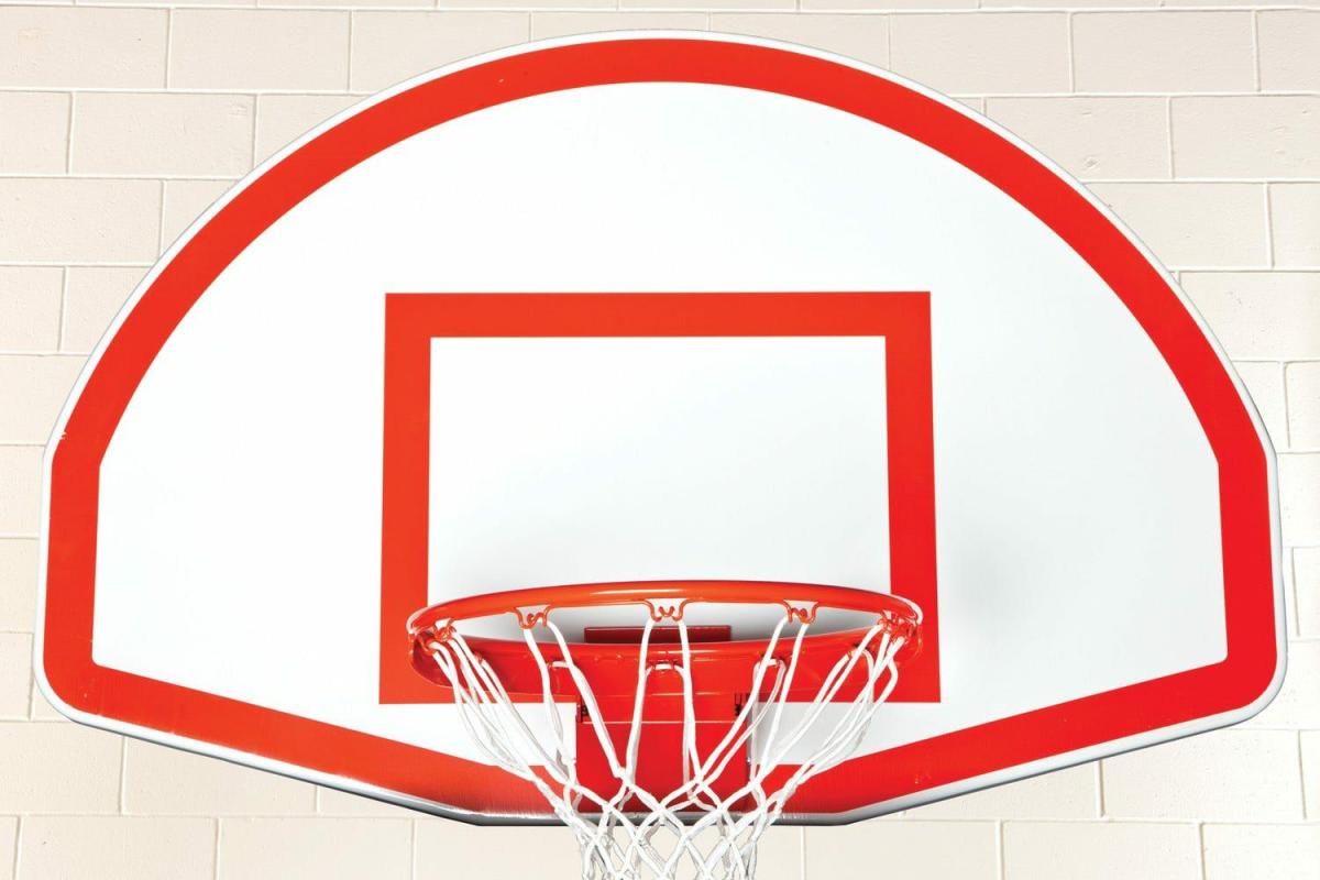 Gared Aluminum Fan-Shaped Backboard | Basketball Backboards Basketball Basketball Backboards