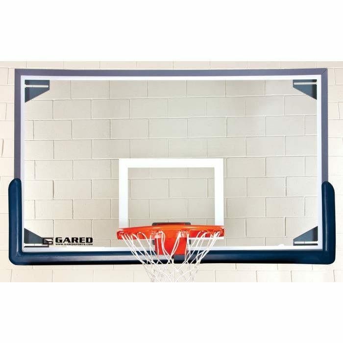 Gared Collegiate Glass Complete Backboard Packages | Basketball Backboards Basketball Basketball Backboards