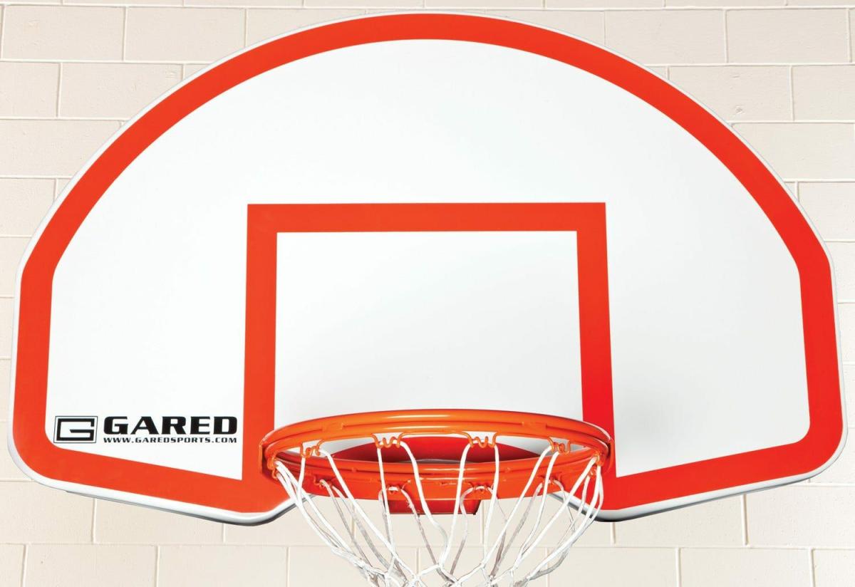 Gared Fan-Shaped Steel Backboard | Basketball Backboards Basketball Basketball Backboards