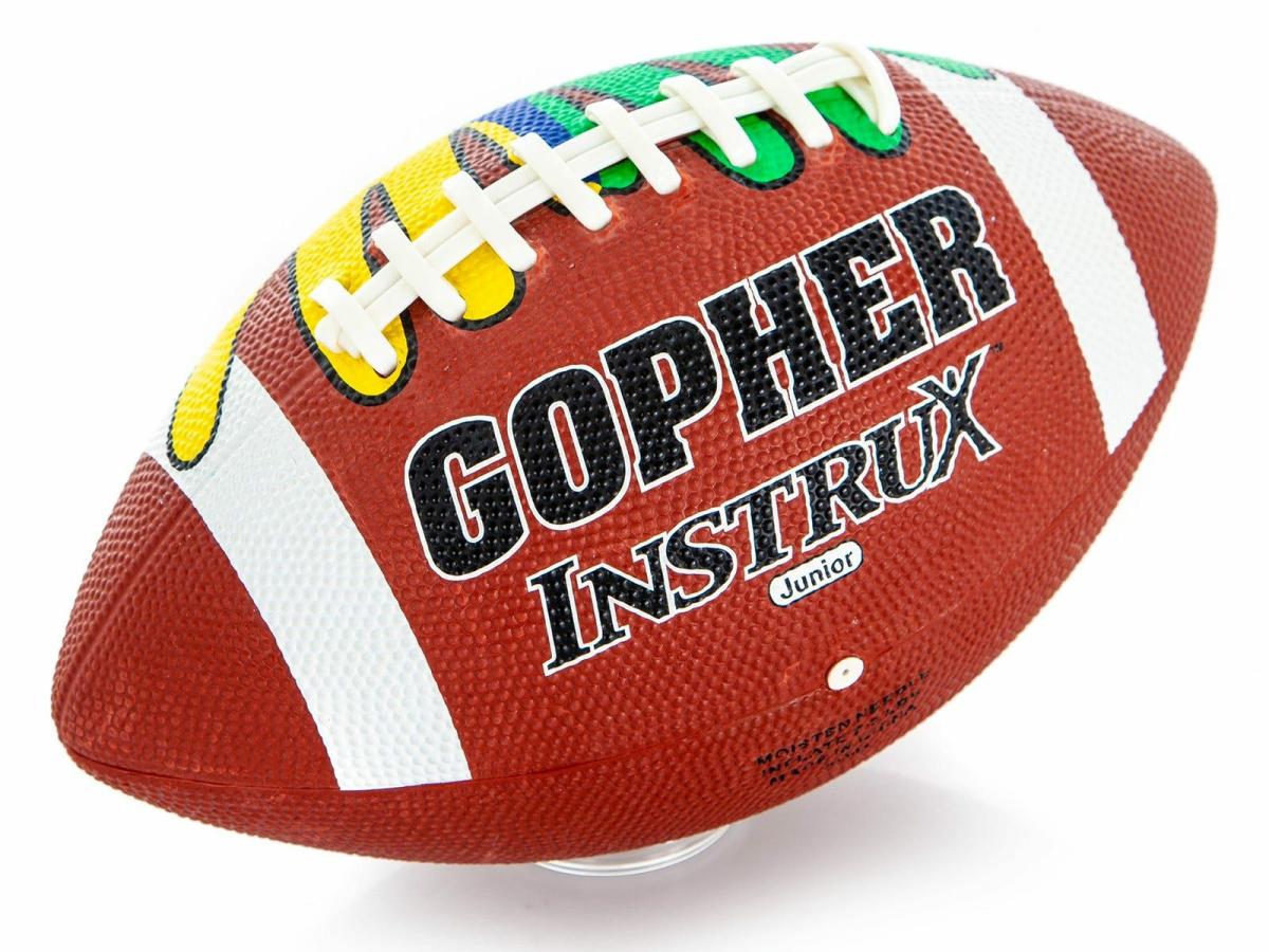 Gopher Instrux Rubber Football | Footballs Football Footballs