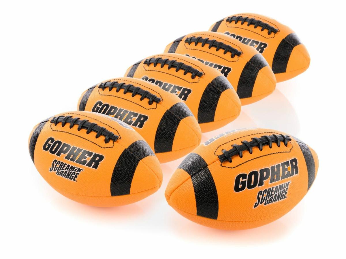 Gopher Screamin’ Synthetic Footballs Sets | Footballs Football Footballs