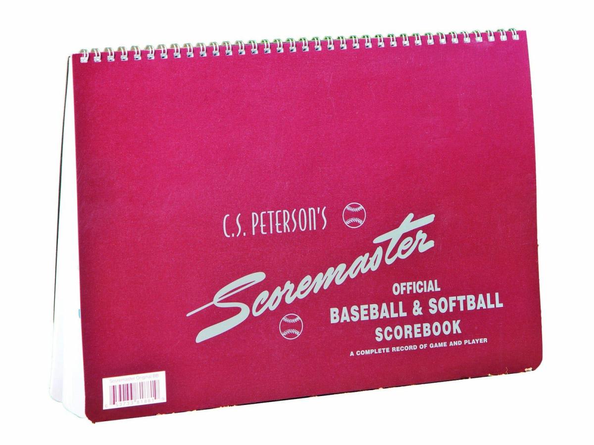 Peterson Scoremaster Baseball Scorebook | Baseball Scorebooks & Baseball Scoreboards Baseball Baseball Scorebooks & Baseball Scoreboards