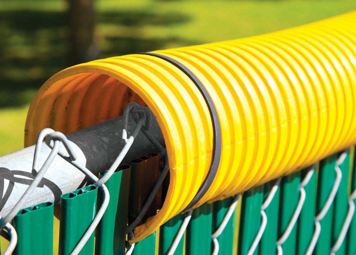 Poly-Cap Fence Installer & Ties | Batting Cages & Baseball Backstops Baseball Batting Cages & Baseball Backstops