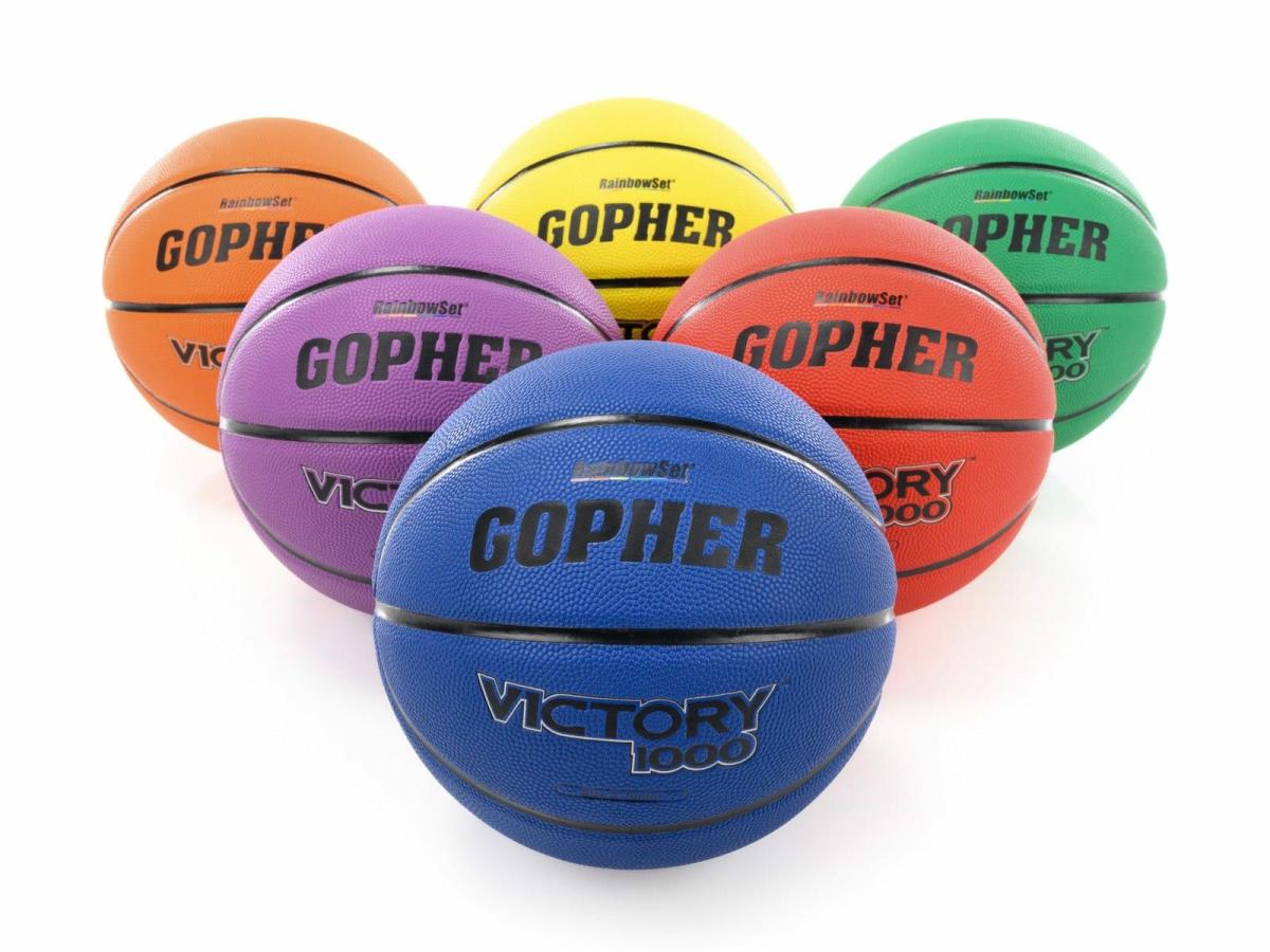 Rainbow Victory 1000 Composite Basketballs | Basketballs Basketball Basketballs