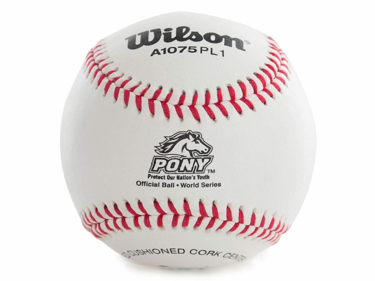 Wilson Pony League Raised Seam Baseballs | Baseballs Baseball Baseballs